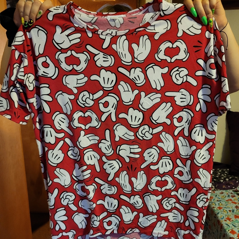Lularoe xxs Irma Disney shirt